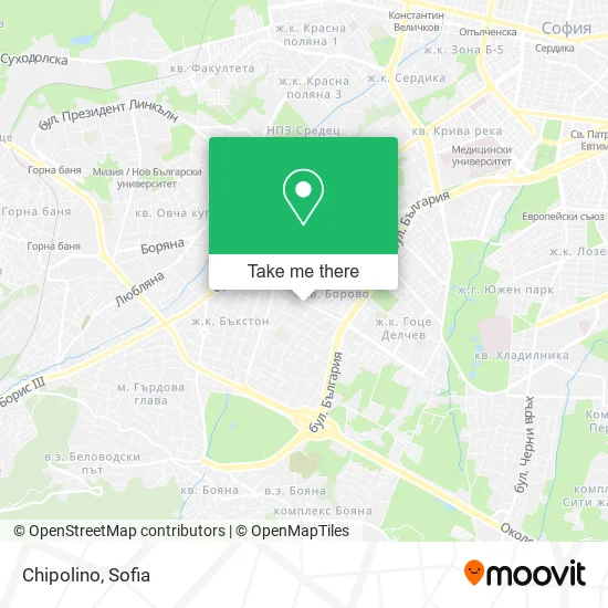 Карта Chipolino