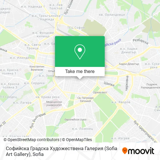 Софийска Градска Художествена Галерия (Sofia Art Gallery) map