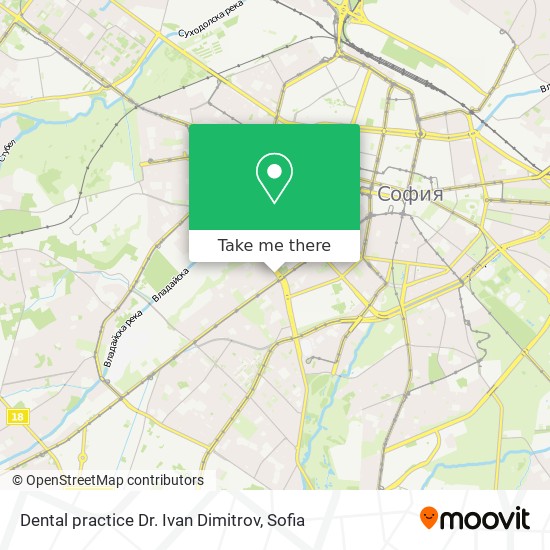 Dental practice Dr. Ivan Dimitrov map