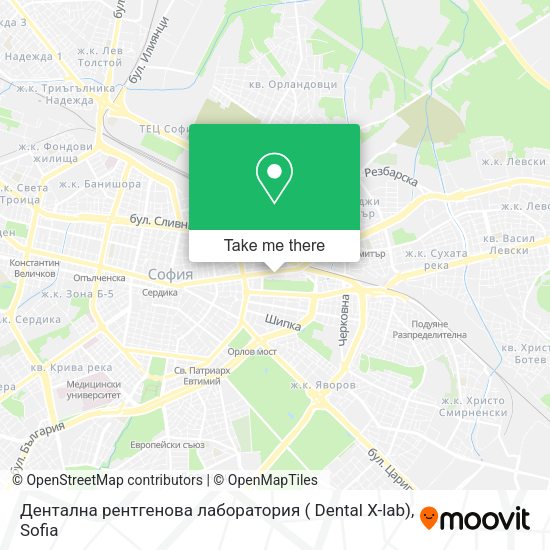 Карта Дентална рентгенова лаборатория ( Dental X-lab)