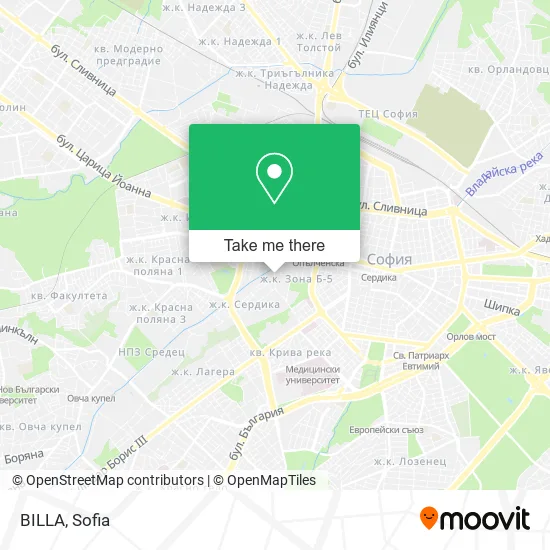 Карта BILLA