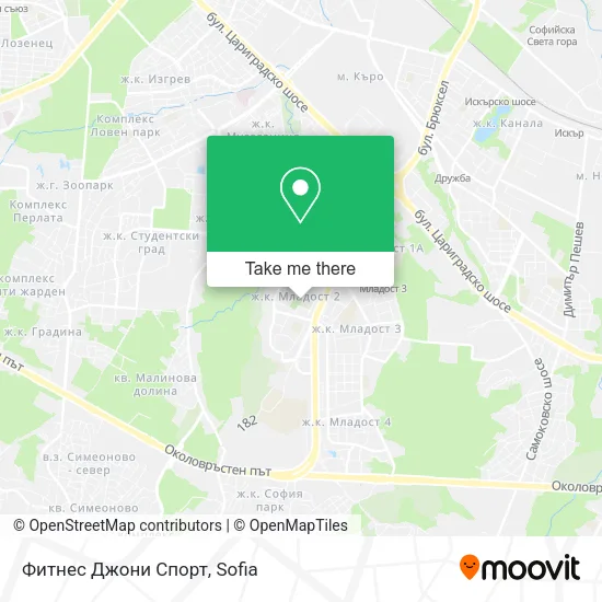 Фитнес Джони Спорт map
