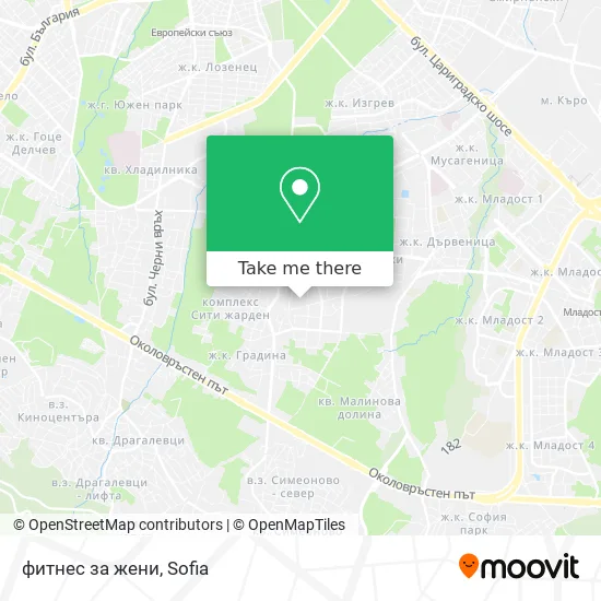 Карта фитнес за жени