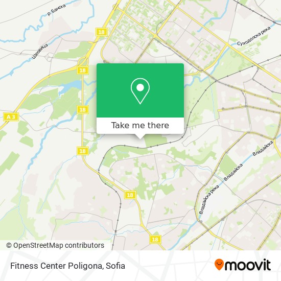 Fitness Center Poligona map