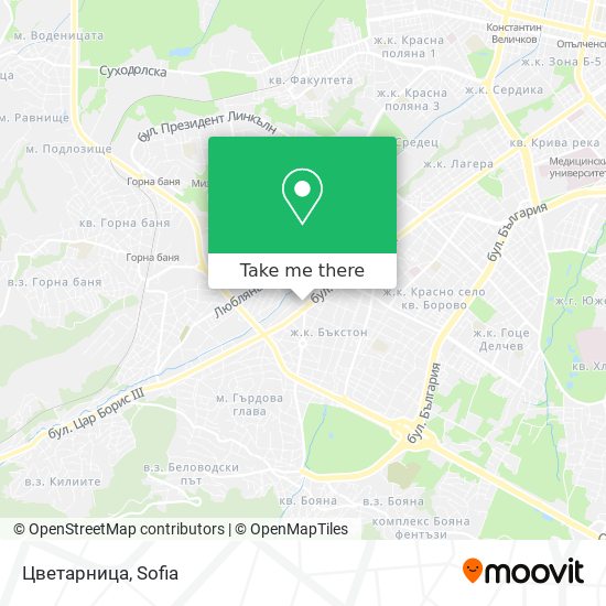 Цветарница map