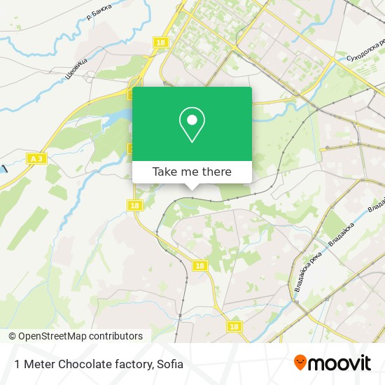 Карта 1 Meter Chocolate factory