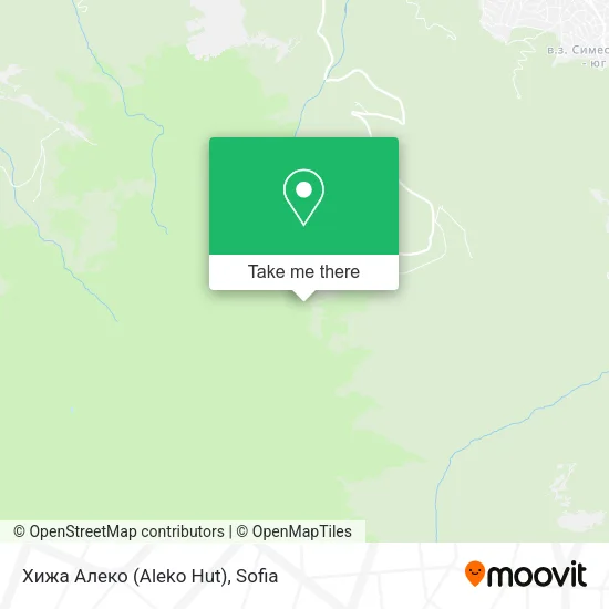 Хижа Алеко (Aleko Hut) map
