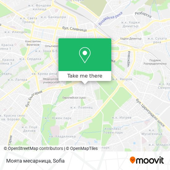 Моята месарница map