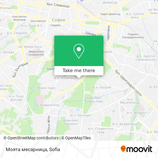 Карта Моята месарница