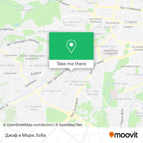 Джаф и Мъри map