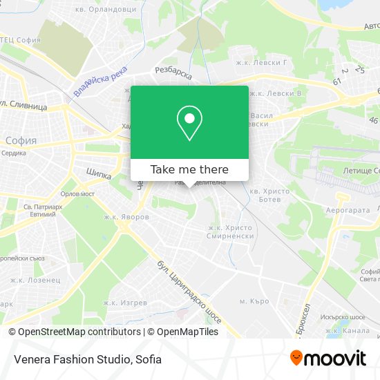 Карта Venera Fashion Studio