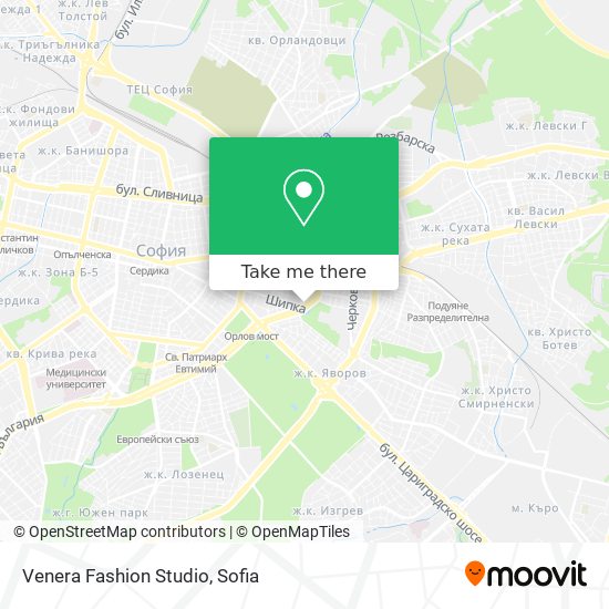 Venera Fashion Studio map