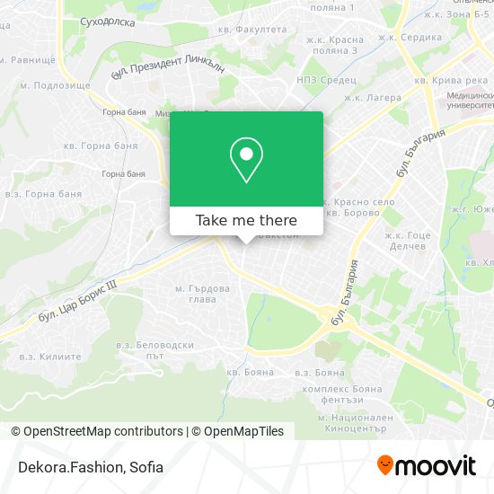 Dekora.Fashion map
