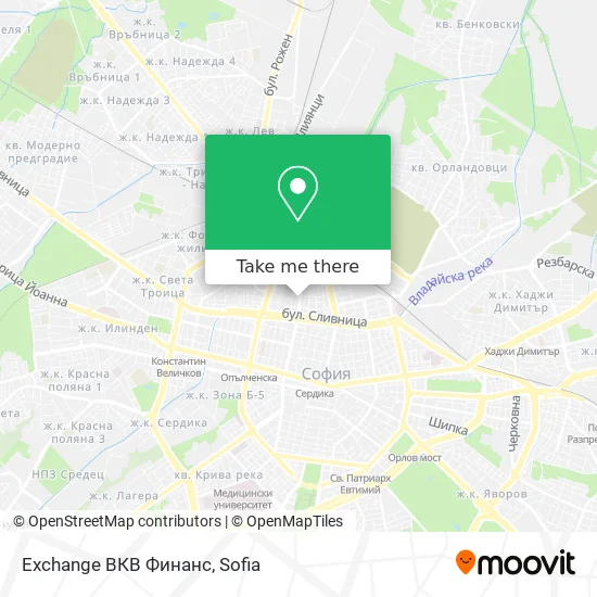 Карта Exchange  ВКВ Финанс