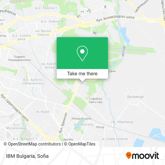 Карта IBM Bulgaria
