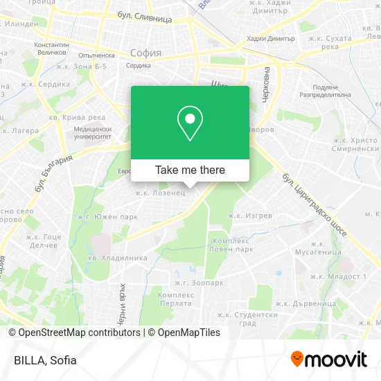 Карта BILLA