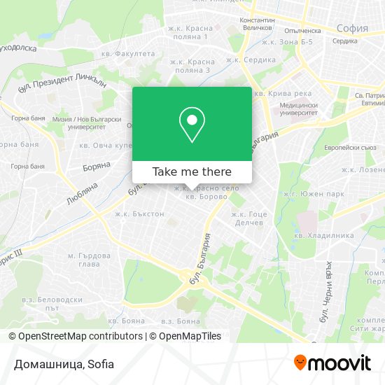 Домашница map