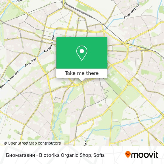 Биомагазин - Bioto4ka Organic Shop map