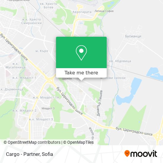 Cargo - Partner map