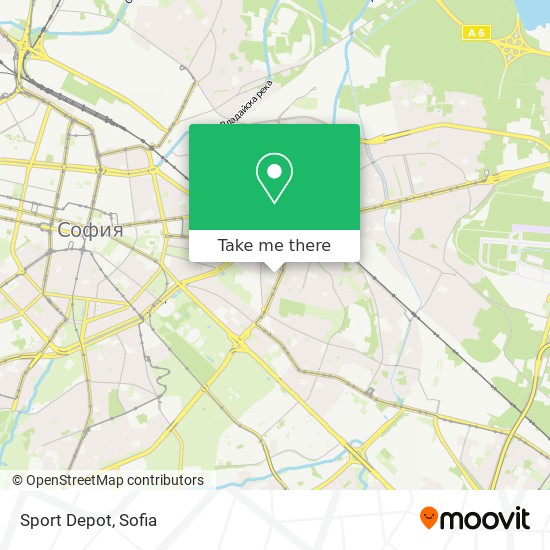 Sport Depot map