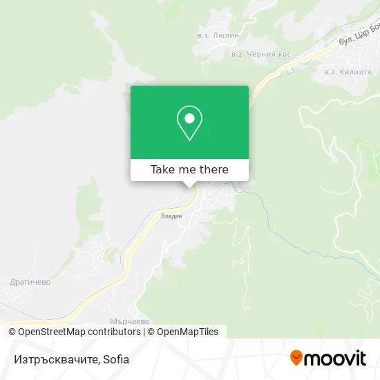 Карта Изтръсквачите