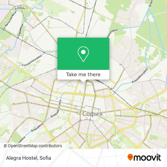 Alegra Hostel map