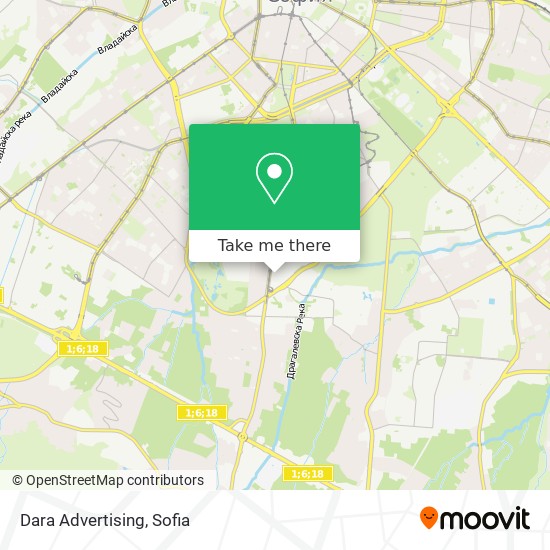 Dara Advertising map
