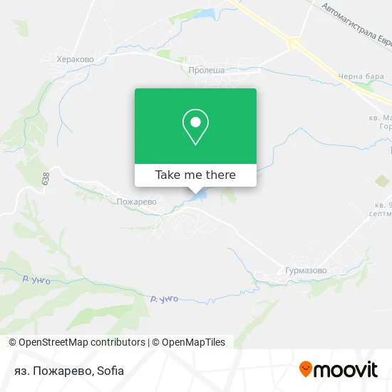 Карта яз. Пожарево