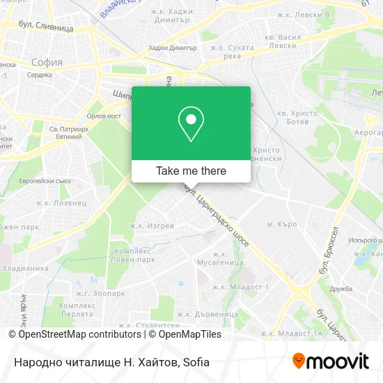 Народно читалище Н. Хайтов map