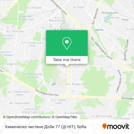 Карта Химическо чистене  Доби 77  (@ HIT)