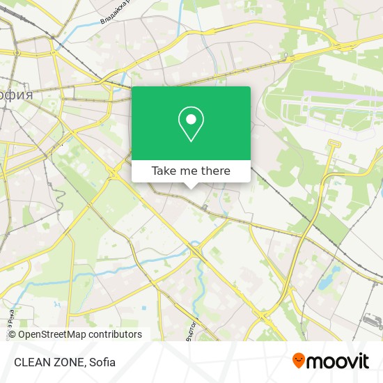 Карта CLEAN ZONE