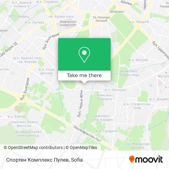 Спортен Комплекс  Пулев map