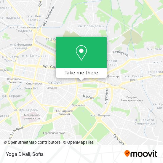 Yoga Divali map