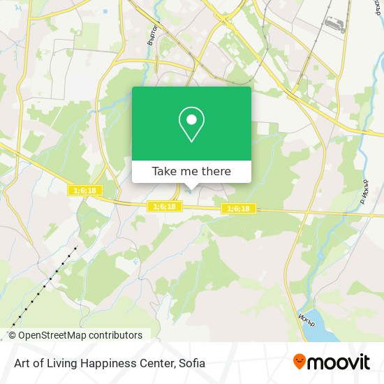 Art of Living Happiness Center map