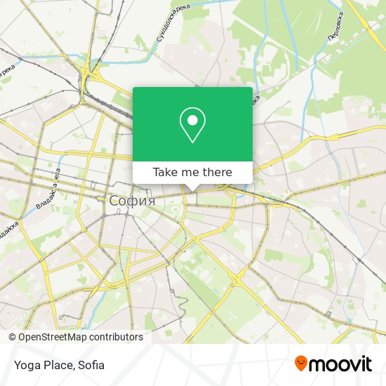 Yoga Place map