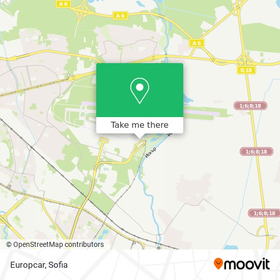Карта Europcar