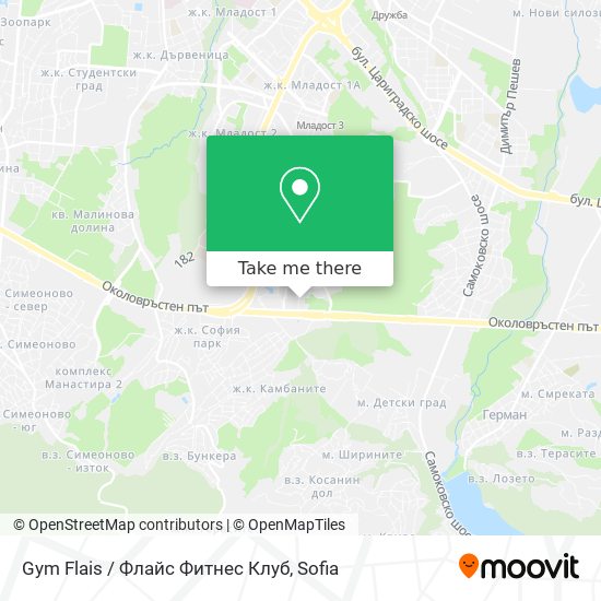Gym Flais / Флайс Фитнес Клуб map