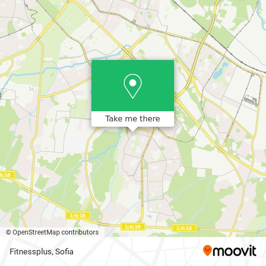 Fitnessplus map