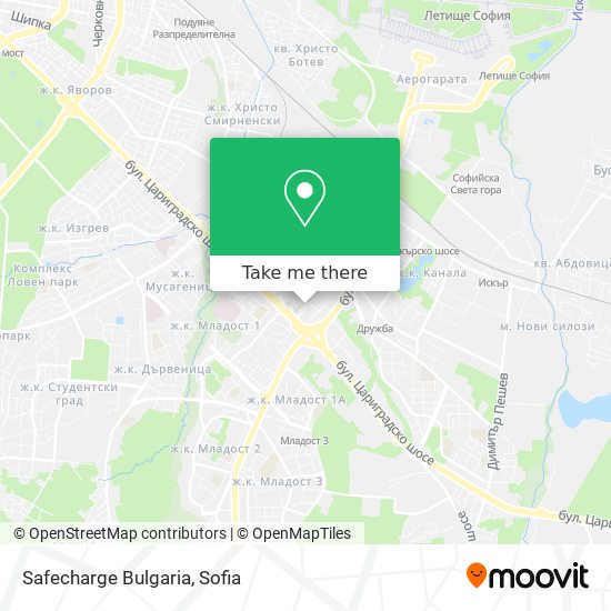 Карта Safecharge Bulgaria