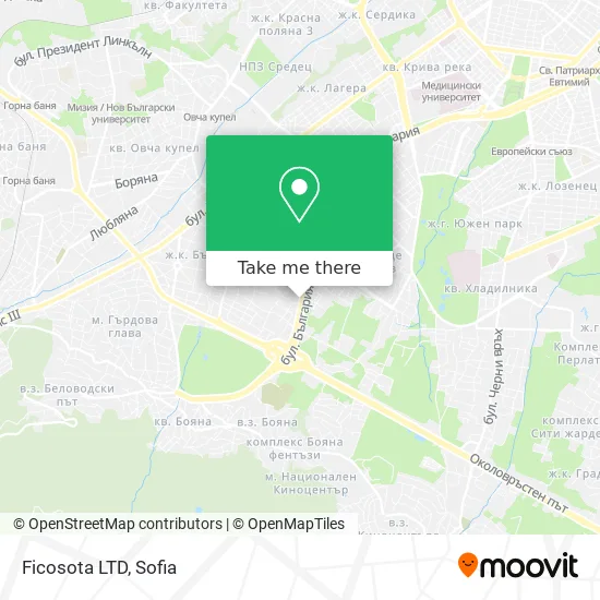 Карта Ficosota LTD