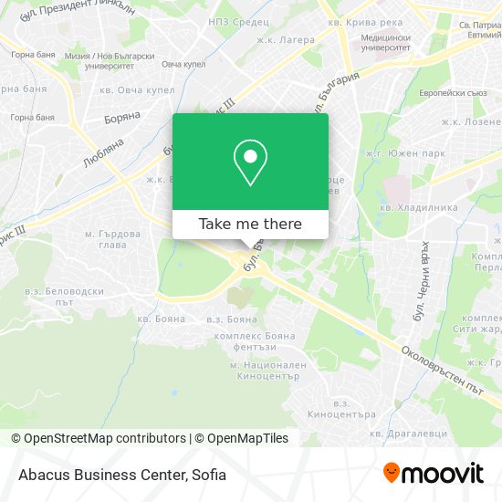 Abacus Business Center map