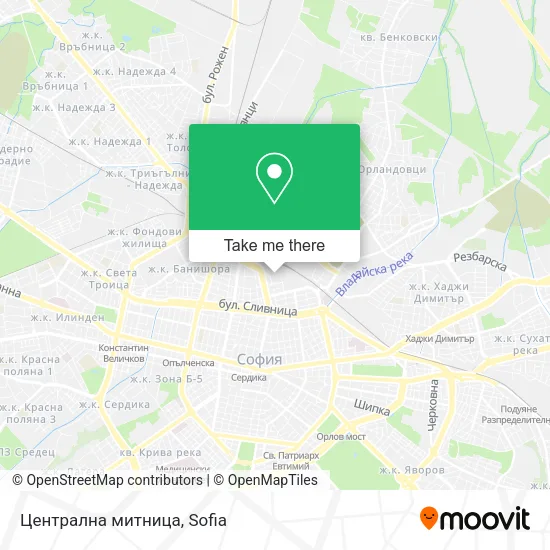 Карта Централна митница