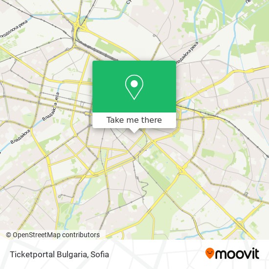 Ticketportal Bulgaria map