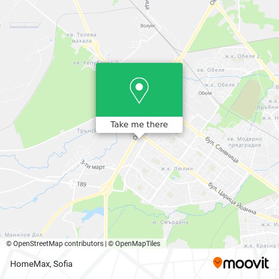 HomeMax map