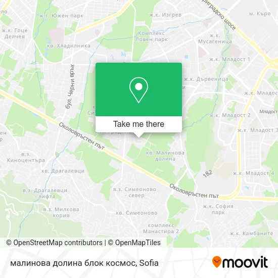Карта малинова долина блок космос