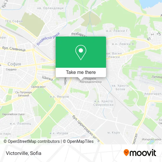 Карта Victorville