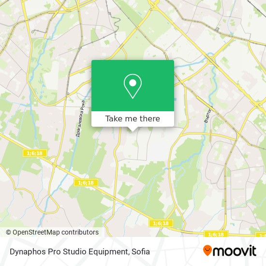 Dynaphos Pro Studio Equipment map