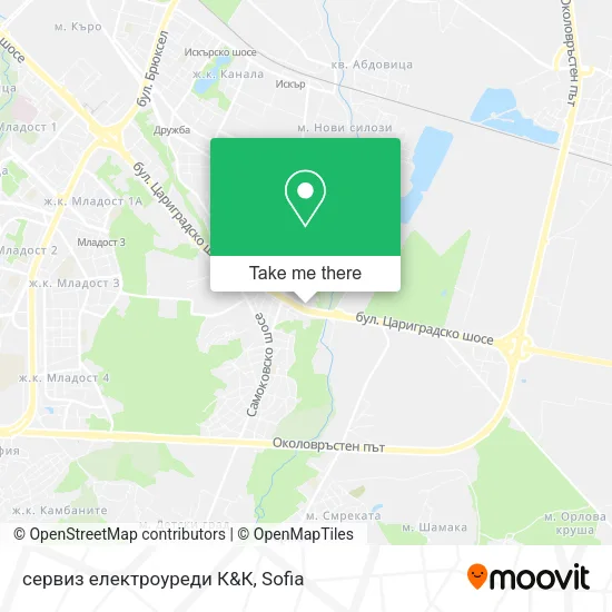 Карта сервиз електроуреди К&К