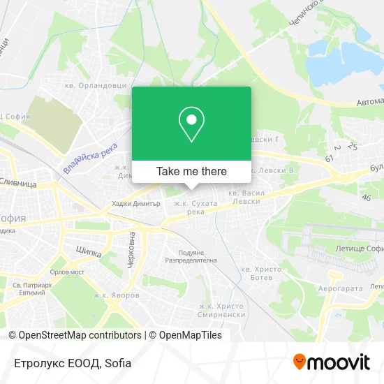 Карта Етролукс ЕООД