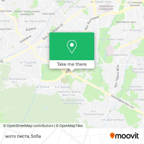 мото писта map